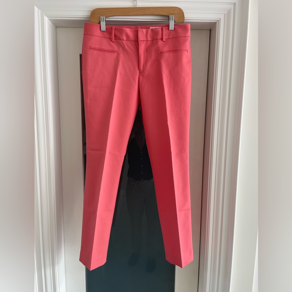 Club Monaco Ankle Pants, Coral, US6